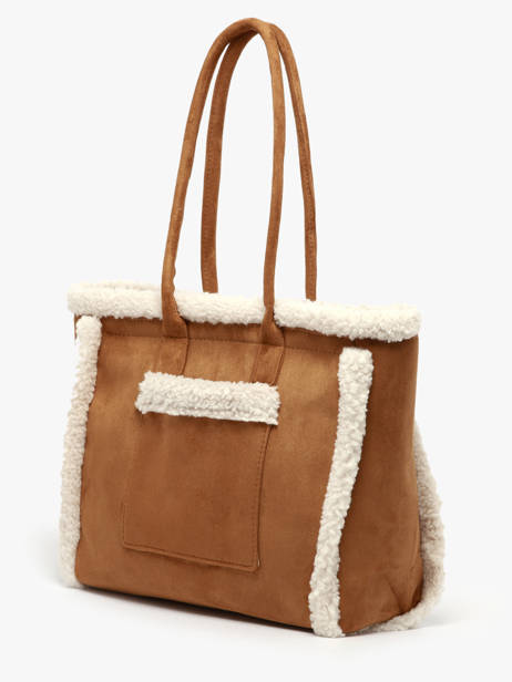 Sac Porté épaule A4 Sheep David jones Marron sheep CM7876 vue secondaire 2