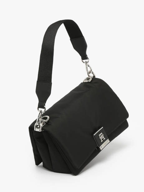 Sac Bandoulière Th Her Polyester Recyclé Tommy hilfiger Noir th her AW17725 vue secondaire 2