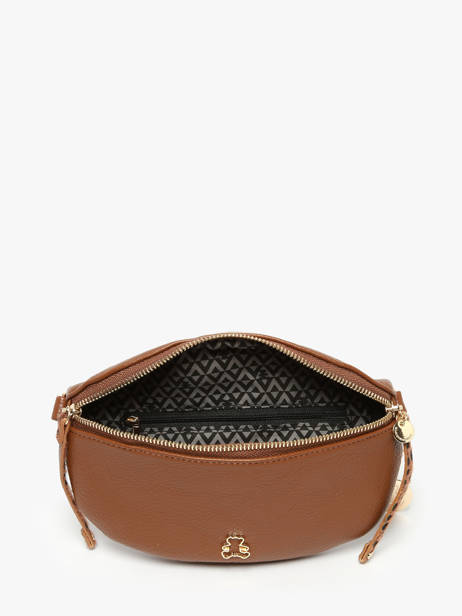 Sac Banane Lulu castagnette Marron zip ZINH vue secondaire 3