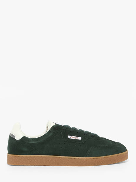 Sneakers En Cuir Faguo Vert men 24CG0211