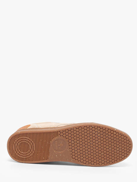 Sneakers En Cuir Faguo Beige men 25CG0202 vue secondaire 4