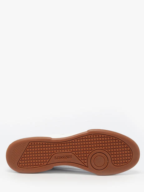 Sneakers En Cuir Lacoste Blanc men SMA0051 vue secondaire 4