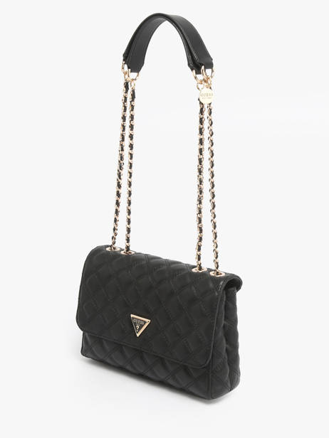 Sac Bandoulière Giully Guess Noir giully QG967320 vue secondaire 2