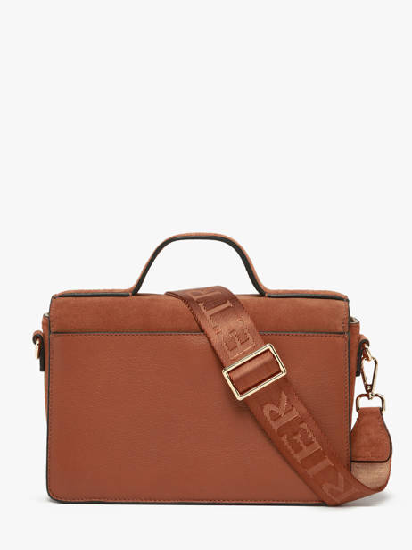 Sac Bandoulière M Altesse Suede Etrier Marron altesse suede EASU048M vue secondaire 4