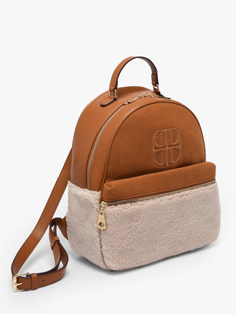 Sac à Dos Brit Laurent david Marron ld bags 971 vue secondaire 2