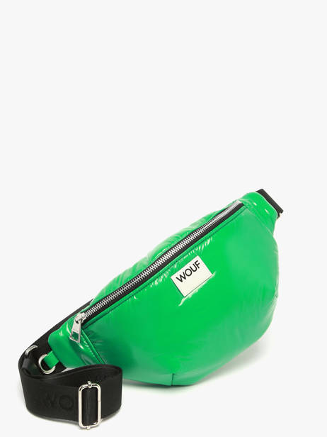 Sac Banane Wouf Vert glossy BW250027 vue secondaire 2