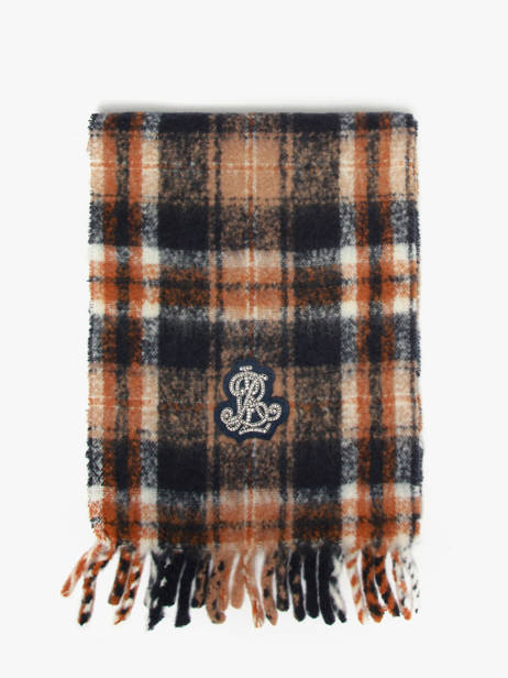 Écharpe Lauren ralph lauren Bleu textile 54P04483