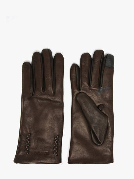 Gants Femme Cuir Etrier Noir accessoires EGLO412G