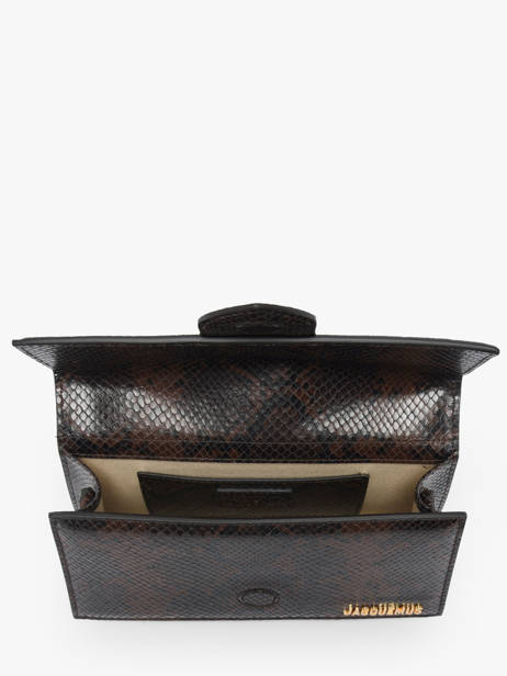 Sac Bandoulière D'occasion Grand Bambino Cuir Jacquemus Marron second life 1567339 vue secondaire 5