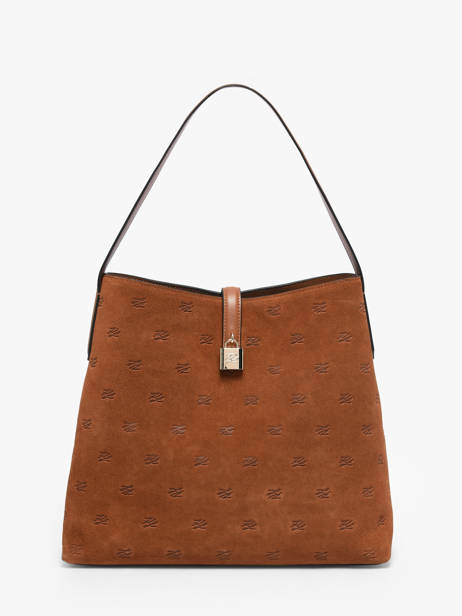 Sac Porté épaule K Autograph Cuir Karl lagerfeld Marron k autograph B1W30105