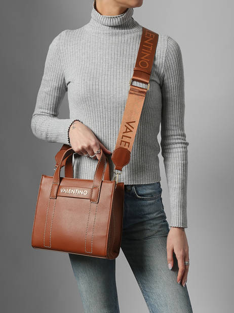 Sac Porté Main Aury Re Valentino Marron aury re VBS9OB05 vue secondaire 1