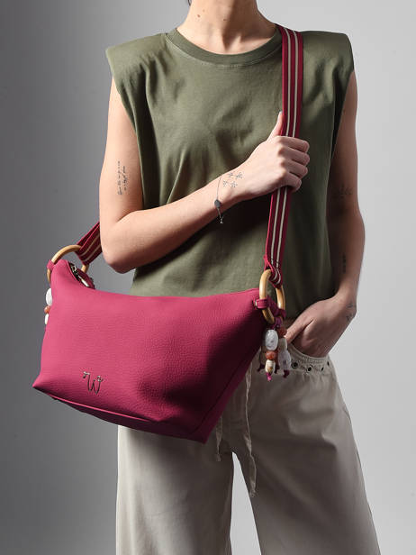 Sac Bandoulière Camomille Pearl Woomen Rose camomille pearl WCAE03 vue secondaire 1