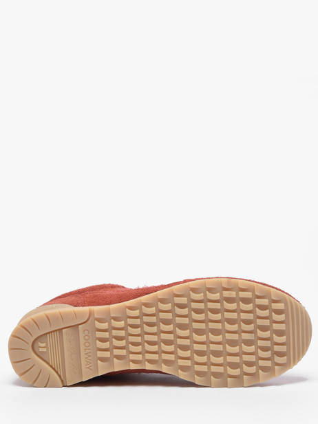 Sneakers En Cuir Coolway Rouge men 8653807 vue secondaire 5
