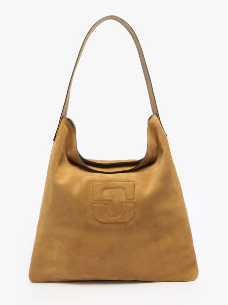 Sac Porté épaule Folk Lady Cuir Gerard darel Beige folk lady DCS72407