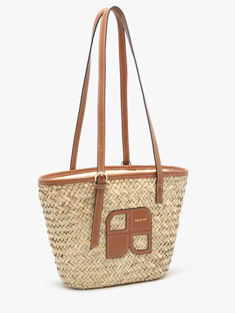 Sac Porté épaule Paille Nat et nin Beige paille PL vue secondaire 2