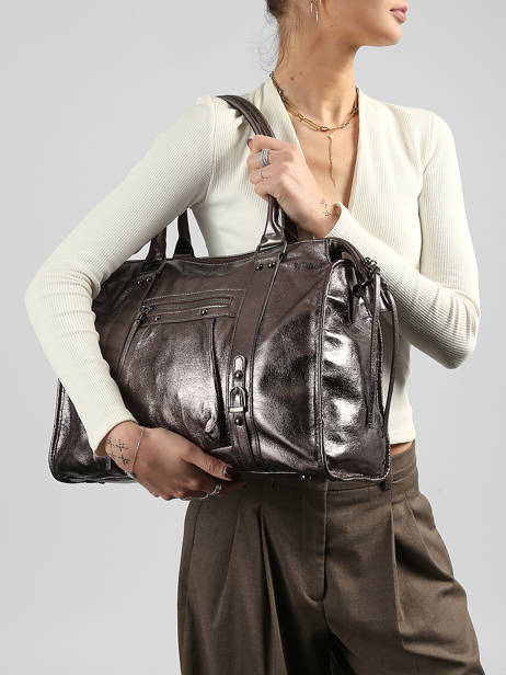 Sac Porté épaule A4 Format A4 Gallantry Argent format a4 5C vue secondaire 1