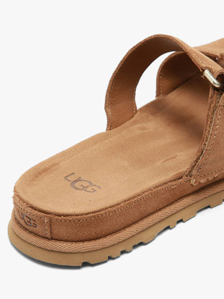 Mules En Cuir Ugg Marron women 1178590 vue secondaire 2