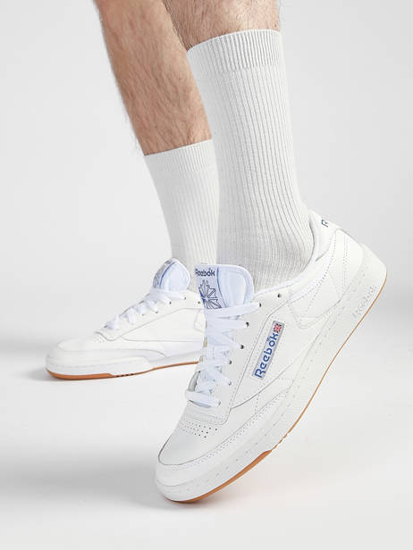 Sneakers En Cuir Reebok Blanc men 158 vue secondaire 1