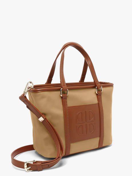 Sac Porté Main Fran Nylon Laurent david Beige ld bags 54 vue secondaire 2