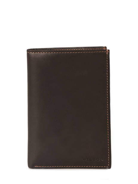 Portefeuille Cuir Wylson Marron rio W8190-9