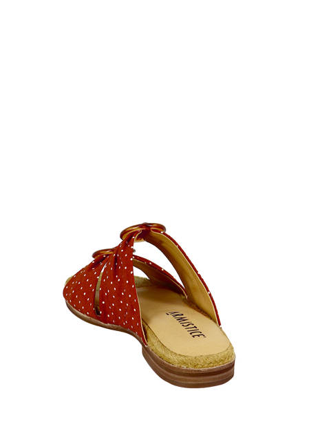 Mules Armistice Rouge women RIO6 vue secondaire 3