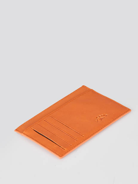 Porte-cartes Cuir Katana Orange marina 753001 vue secondaire 1